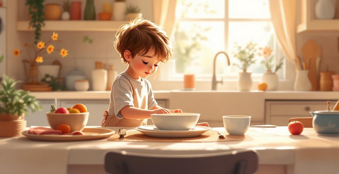 Chore List for Early Elementary Kids (6-7 Year Olds)